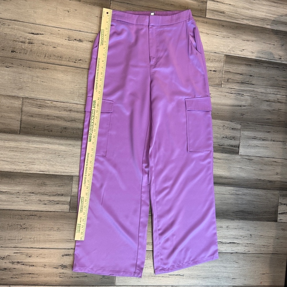 Haute Monde Violet Trousers - Picture 5 of 8
